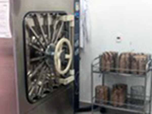 Sala de Preparo e Esterilização